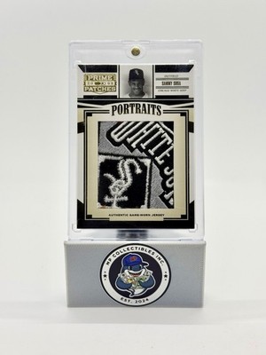 SAMMY SOSA 2005 Donruss JUMBO GAME WORN WHITE SOX DUAL LOGO PATCH /173   