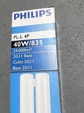 25 Bulb Philips PL-L 4P 40W/835/4P/RS/IS 2GII Base Fluorescent Tube Lamp NEW