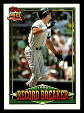 Kevin Maas 1991 Topps #4 New York Yankees Baseball *226