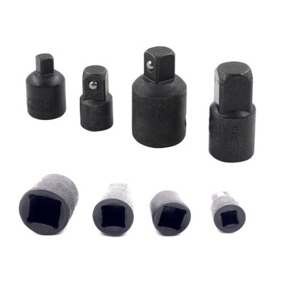 1Set 3/8'' to 1/4'' 1/2 Inch Drive Socket Adapter Reducer Ratchet Air Impact Set