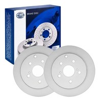 2X Hella Bremsscheiben 290Mm Hinten Passend FüR Toyota Mirai Prius 56142P