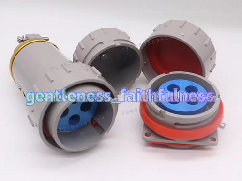 1PC Explosion-proof plug and socket fixed BJ-25A/YT/GZ 220V 3-pole pin ...