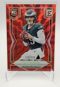 2025 Donrrss Elite KYLE MCCORD Aspirations Shimmer #171 520/999 EAGLES
