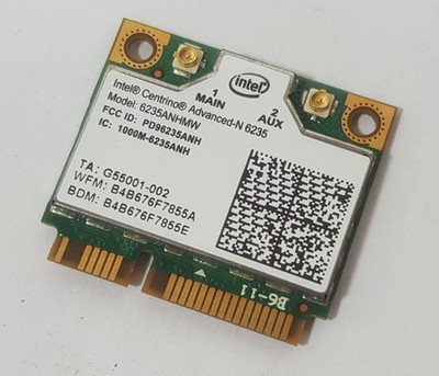 Intel Centrino Advanced-N 6235 Wlan Clevo Wortmann W650 SZ SJ Terra Mobile 1548