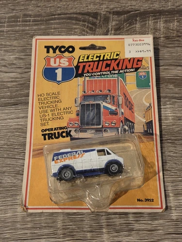 TYCO US1 Electric Trucking FEDERAL EXPRESS DELIVERY VAN 'FED EX' BRAND NEW RARE