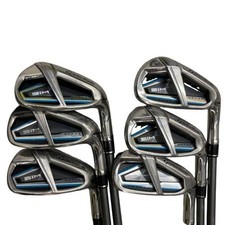 Used Taylor Made SIM MAX OS 7S Iron Set IR TENSEI BLUE TM60 IR  Flex R Men's