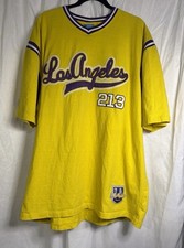 Los Angeles Jersey 213 Lakers Colors / Style Yellow & Purple