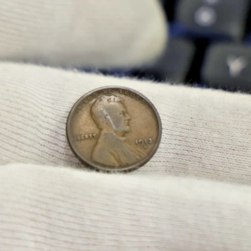 1913 S US Lincoln Cent 1c Semi Key VG