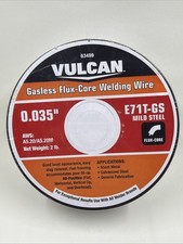 Vulcan Gasles flux-core welding wire 0.035 /2 lbs E71T-CS mild -steel
