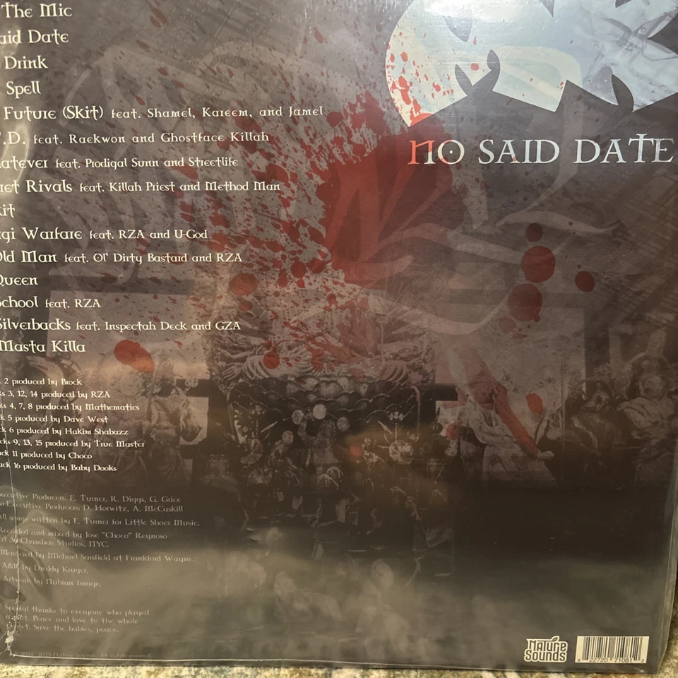 No Said Date [PA] by Masta Killa (Vinyl, Jun-2004, Nature Sounds) Foto 2 de 2