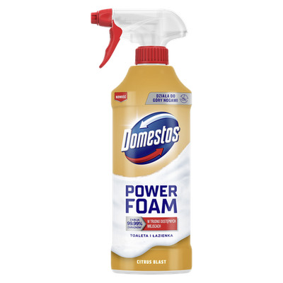 8720182795595 Domestos Power Foam Czyszcząca Piana Toaleta i Łazienka Citrus Bla