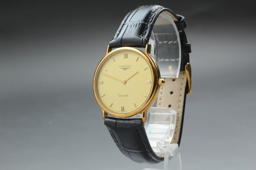 *N MINT* Orologio Uomo Vintage LONGINES L150.4 150 Oro Quadrante Romano 33mm dal GIAPPONE - Foto 3 di 10