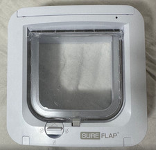SureFlap Microchip Cat Flap   Model SUR001 White 