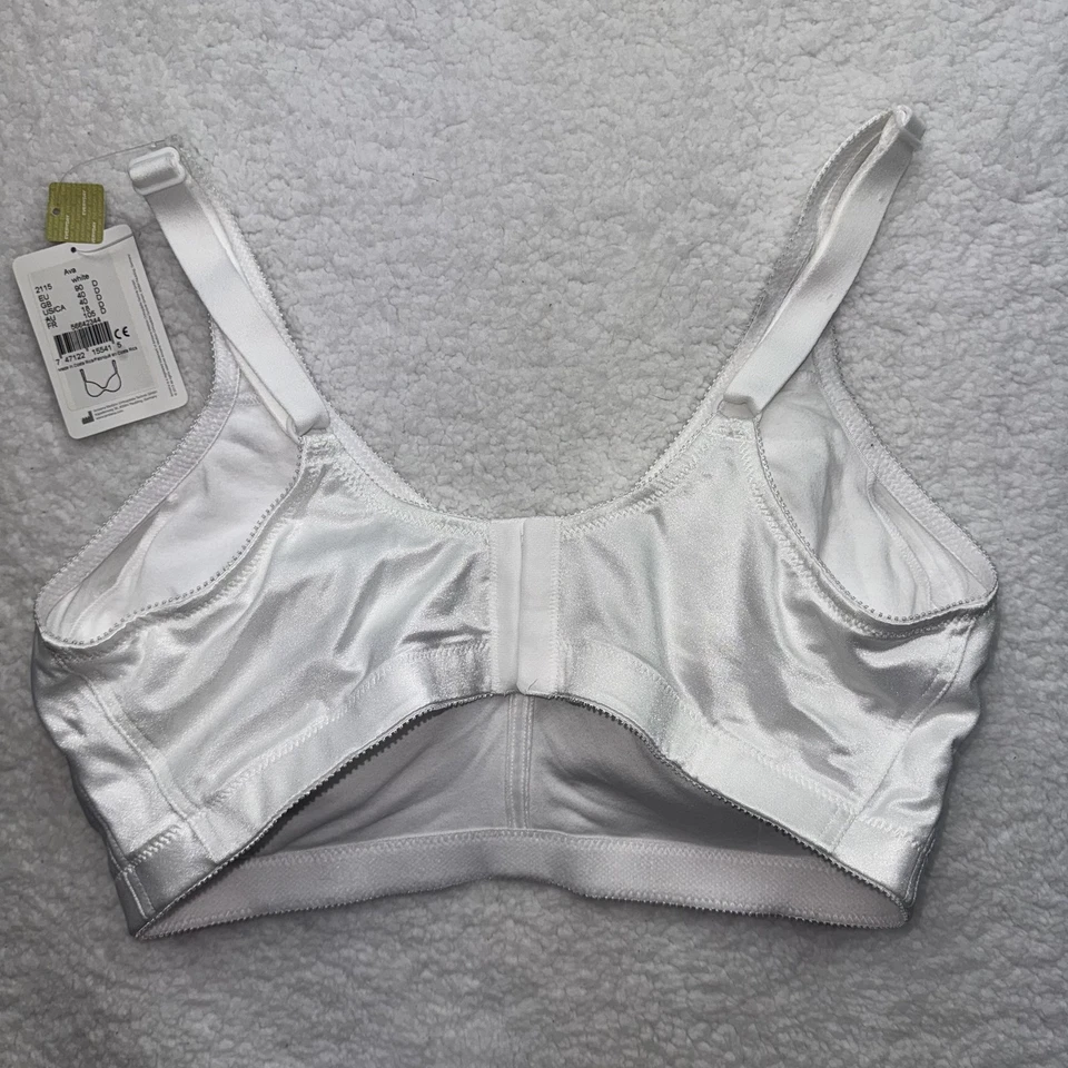 Sujetador Amoena Ava para mujer 40D sin cables cobertura completa bolsillo protésico nuevo Foto 4 de 4