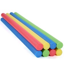 8 Pack Jumbo Pool Noodles - 52 Inch Foam Floats for Swimming, Crafts  Padding