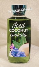 ICED COCONUT COOLADA Shower Gel Wash 10 oz Bath  Body Works RARE NEW