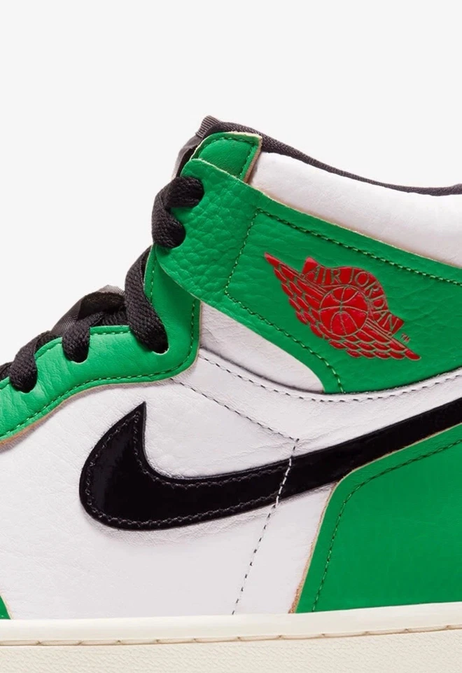 Size 11W / 9.5M - Air Jordan 1 Retro OG High Lucky Green - Brand New - Image 3 of 4