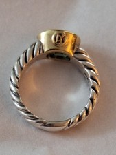 David Yurman Blue Topaz Ring Size 3.25 Mixed ...