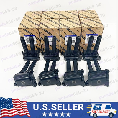 #ad 8PCS OEM Genuine 68238603AA Mopar Dodge Jeep Chrysler 5.7 6.4L HEMI IgnitionCoil $219.99
