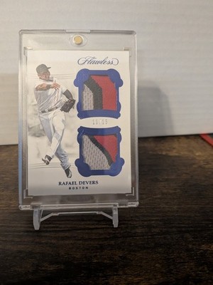 2018 Flawless Dual Patches Rafael Devers 11/15