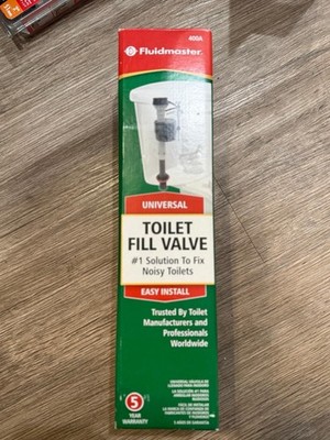 400A Universal Toilet Fill Valve Kit Easy To Install, Fix Noisy Slow Fill Valves