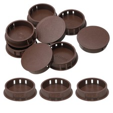 8pcs Drill Screw Hole Plugs Covers 1-1/2"(38mm) Dark Brown