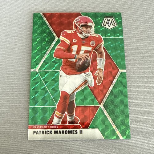 2020 Panini Mosaic - Patrick Mahomes II #1 Green Mosaic Prizm