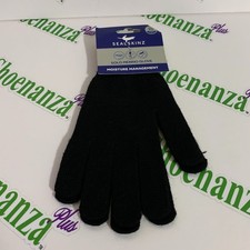Sealskinz Gloves Solo Merino Wool Single Layer Lightweight Black One Size