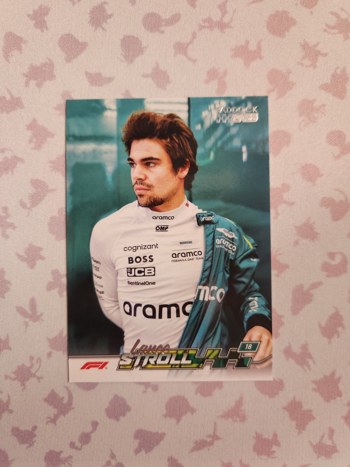 2024 Topps Paddock Pass Lance Stroll Base 12