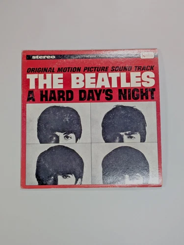 The Beatles A Hard Days Night Record Album Vinyl LP UAS-6366 Soundtrack EX-/VG+