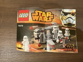 LEGO Star Wars Sets Lot with 5 complete sets (75137, 75078, 75032, 75128, 75033)