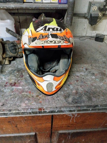 Vintage Arai VX PRO MX Helmet Painted By Pro Art Works