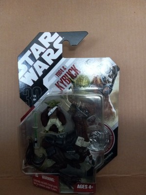 Star Wars Yoda & Kybuck 30th Anniversary Collection NEW SEALED CARD