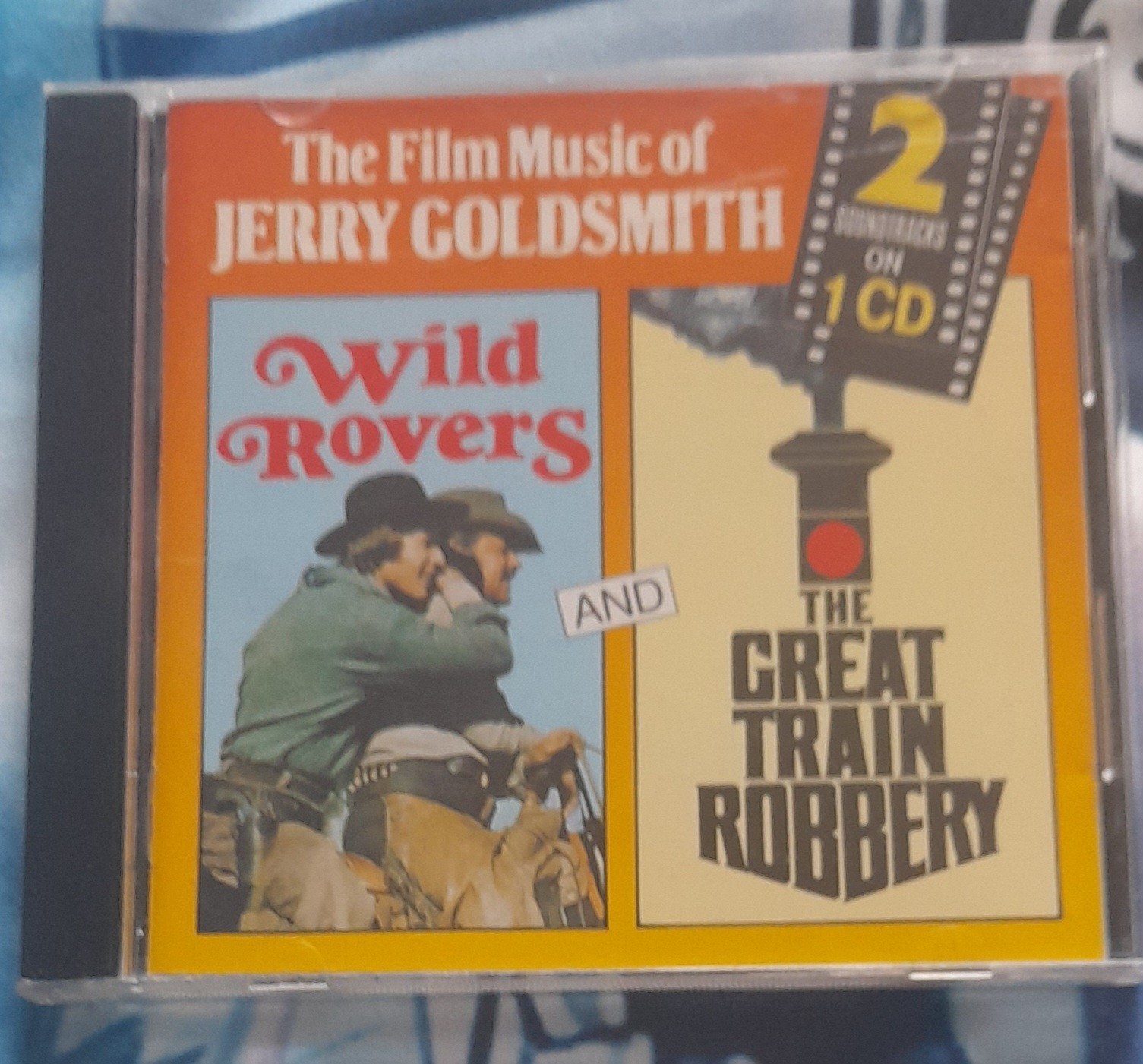 WILD ROVERS & THE GREAT TRAIN ROBBERY - SOUNDTRACK / SCORE (CD) JERRY GOLDSMITH