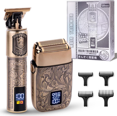 Foil Shavers Electric Razor for Men, Beard Trimmer Grooming Shaving Kit, Hair 