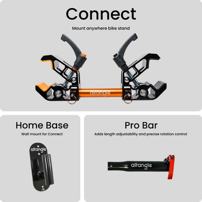 #ad Altangle Connect Pro Package – Versatile Portable Bike Stand with Pro Bar amp; Home $270.00