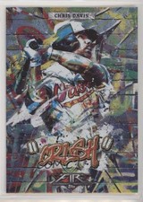 2017 Topps Fire Monikers Chris Davis #M-25 7fr