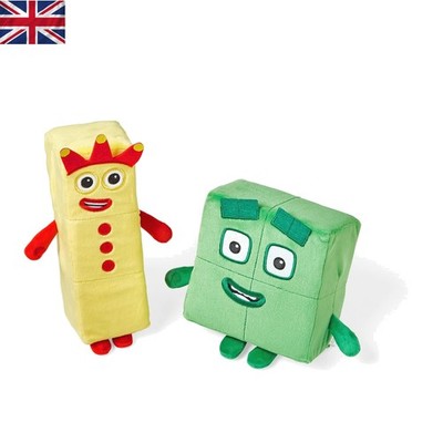 Weiche Plüsch-Zahlenblöcke Figuren - perfektes pädagogisches Geschenk für Kleinkinder
