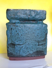 Studiokeramik Kunstkeramik Vase SCHÄFFENACKER vintage MCM retro WGP gemarkt 733