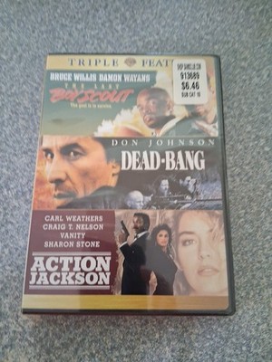 The Last Boy Scout / Dead-Bang / Action Jackson DVDs BRAND NEW SEALED