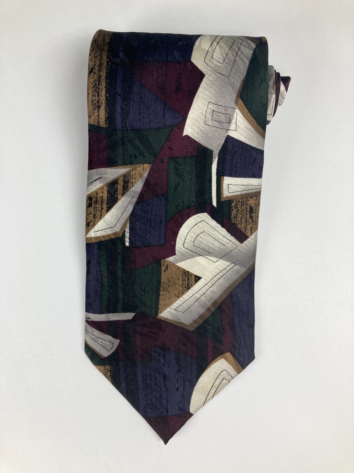 Chez Roffé New York Geometric Abstract Tie | eBay