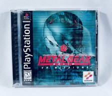 Metal Gear Solid VR Missions PS1 PlayStation 1 Complete CIB