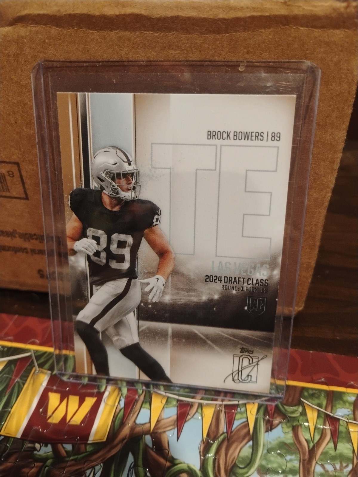 2024 Topps Signature Class - Rookies Brock Bowers #129 Bronze (RC)