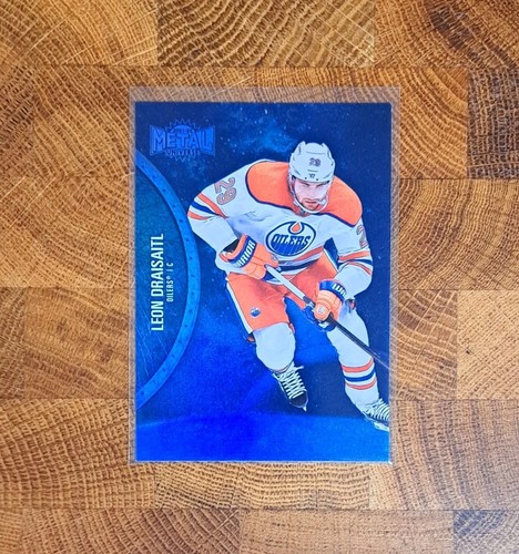 2021-22 Skybox NHL Metal Universe Leon Draisaitl Blue Spectrum #140