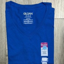 Gildan, V-Neck T-Shirt, Women, M