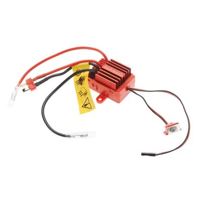 ARRMA Mega 12T Brushed ESC (Red), ARAM1005