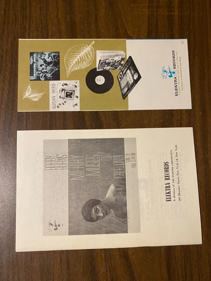 Paul Clayton – Bobby Burns’ Merry Muses of Caledonia LP 1958/Elektra EKL-155 NM Foto 4 de 4