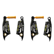 KCNC Direct Mount Aero V-Brake Set (Front and Rear), Black