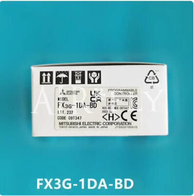 1PCS New In Box Mitsubishi PLC Module FX3G-1DA-BD