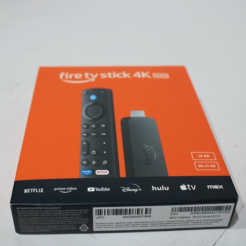-New Amazon Fire TV Stick 4K MAX Wi-Fi6 TV Remote Alexa Voice Control - Picture 5 of 5